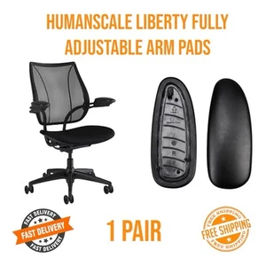 🔥Humanscale Liberty💥Replacement Arm Pads💥READ DESCRIPTION 🔥 - Picture 1 of 3