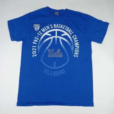 UCLA Bruins T-Shirt 2021 PAC-12 Men's Basketball Champions NCAA Men's Medium - Image 1 of 4
