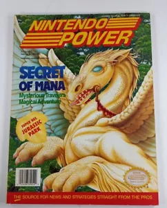 Nintendo Power Magazine Volume 54 With Poster and Trading Cards - Picture 1 of 6