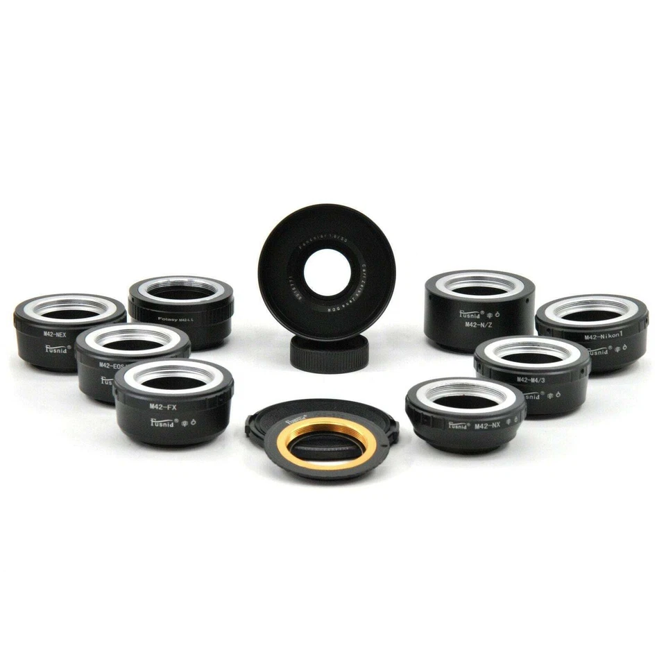 Carl Zeiss Jena Pancolar 50mm F1.8 Cine Mod Prime Portrait Lens For Your Mount! - Image 1 of 4