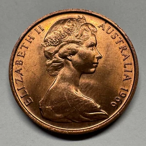 1966 Australia 2 Cents - Beautiful Coin - #B-074 - Picture 1 of 2
