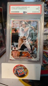 2023 Topps Chrome Logo Refractor Gunnar Henderson (RC) #2 - Picture 1 of 1