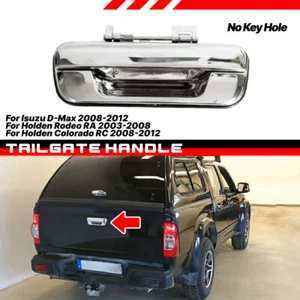 Heckklappengriff Türgriff Für Isuzu D-MAX HoldenColorado 08-12 Rodeo 03-08 Chrom - Bild 1 von 4