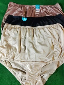 Lot Of 3 Sz 10 VanityFair "Perfectly Yours" Traditional Brief Panties 100% Nylon - Picture 1 of 4