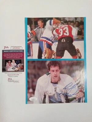 Paul MacDermid Plus 2 Other Signed Autographed Magazine Page JSA -1# - Image 1 of 4