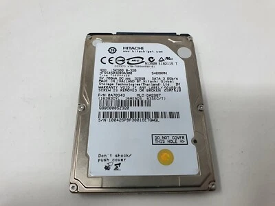 HP G61- 410SA HDD Hard Disk Drive 320GB 2.5" SATA Hitachi HTS545032B9A300   - Image 1 of 4