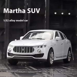 1:32 Maserati Levante SUV Diecast Car Model Simulation Sound & Light Kids Gift - Picture 1 of 14
