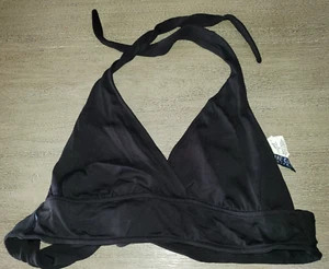 ANNE COLE Mujer Talla Pequeña NEGRO HALTER SUJETADOR DE NATACIÓN TOP NATACIÓN ¡Bonito! - Imagen 1 de 1