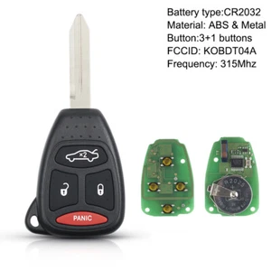 Keyless Entry Remote for Dodge Charger Durango Magnum 2005 2006 2007 Car Key Fob - Picture 1 of 8