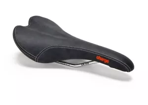 Mens Charge Spoon- Bike Saddle: MTB, Road, XC, Enduro - Black /Red **Brand New* - Picture 1 of 2