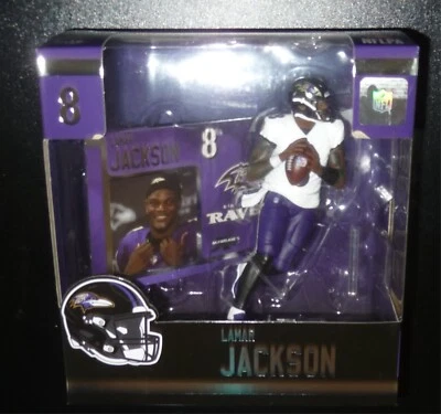 Figura LAMAR JACKSON Baltimore Ravens McFarlane NFL Legacy Series 2024 EN STOCK Foto 1 de 2