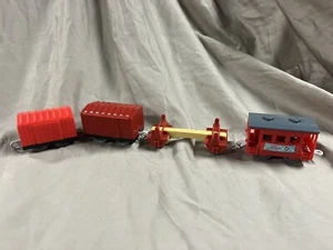 Thomas Engine Trackmaster Lot of Cargo Log Caboose Cars Lot of 4 - Bild 1 von 10