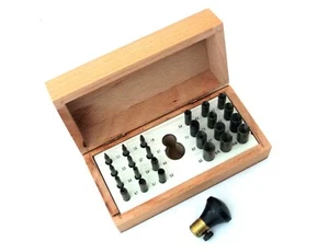 Jewelers 24 Round Bezel Punch Set Stone Setting Ring Setting Jeweler Tool - Picture 1 of 2