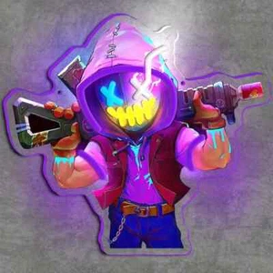 Arte de pared LED de disparo de neón de respuesta rápida - Impresión UV para salas de juegos y bares - Imagen 1 de 8