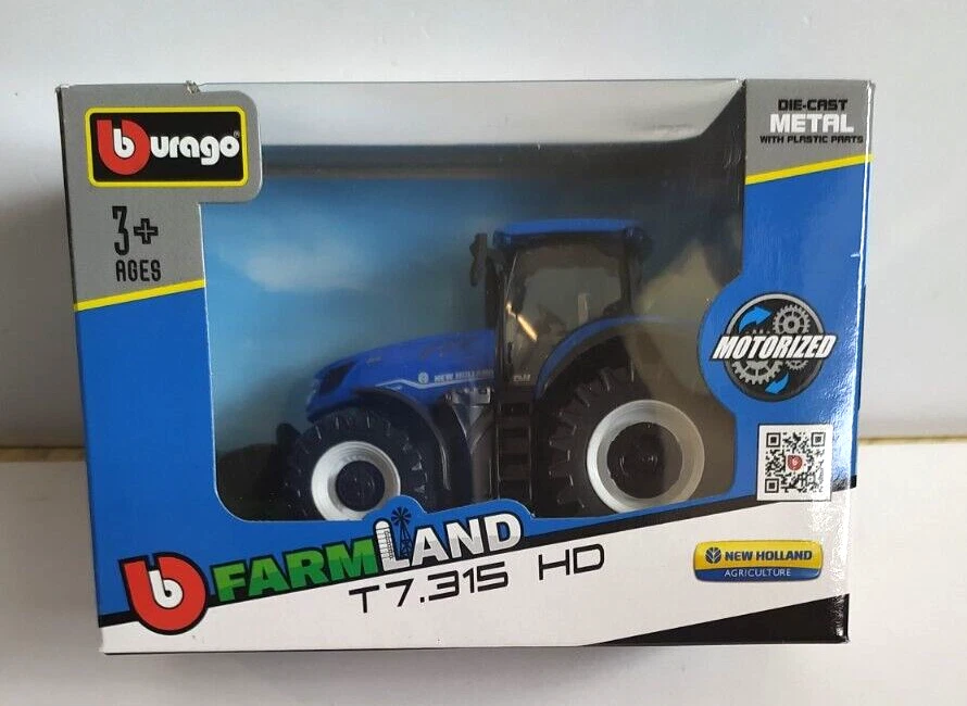 BURAGO FARM LAND TRATTORE NEW HOLLAND T7.315 HD   LUNGHEZZA 10 cm  ART  18-31610 - Immagine 1 di 2