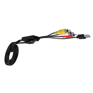 1Pcs HDMI to 3RCA AV Converter Adapter Cable Lead USB Power Supply For HDTV Box - Picture 1 of 5