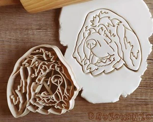 Newfoundland Dog Cookie Cutter Pastry Fondant Dough Biscuit Animal Pet - Picture 1 of 5