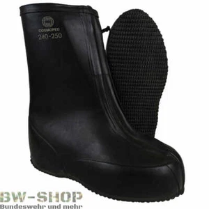 ORIGINAL BUNDESWEHR GUMMISCHUHE ÜBERSCHUHE BW SCHUHE STIEFEL SCHWARZ NÄSSESCHUTZ - Bild 1 von 1
