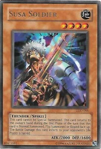 SUSA SOLDAT LOD-066 UNLIMITED Yu Gi OH! Seltene Karte LP - Bild 1 von 2