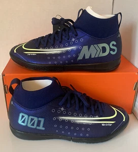 Nike Jr Merc Superfly 7 Academy MDSIC zapatos de fútbol sala azul/vltWht BQ5529 401 - Imagen 1 de 5