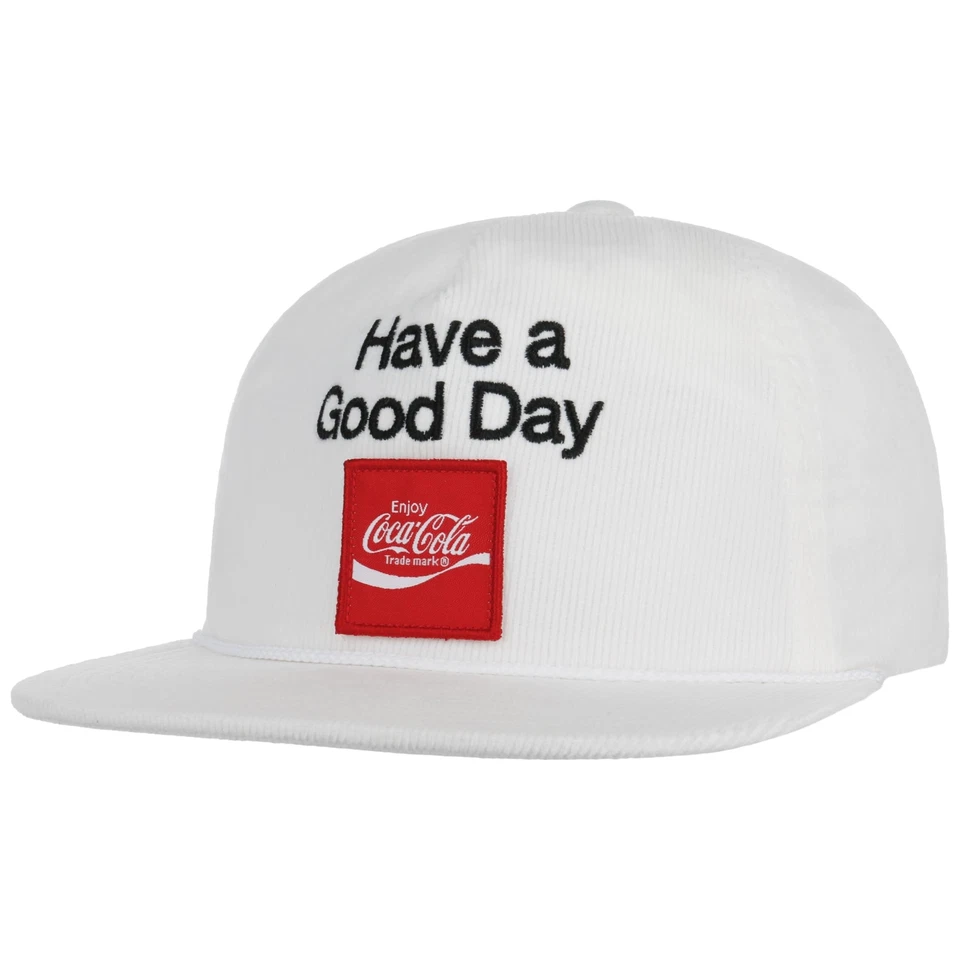 BRIXTON Coca-Cola Good Day Hp Cap Basecap Baseballcap Flat Brim - Bild 1 von 1