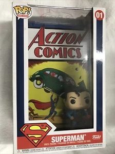 Funko superman 6 inch Figure - New Never Open Small Damage On Bottom Flap Of Box - Picture 1 of 5