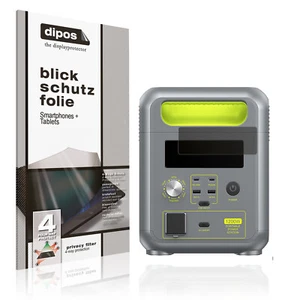 Blickschutzfolie für Fossibot F1200 matt Schutzfolie Folie Display Schutz dipos - Photo 1/8