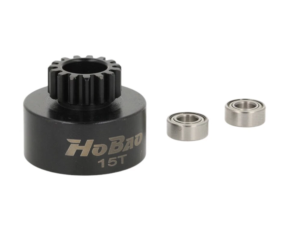 Hobao Kupplungsglocke 15 Zähne und Kugellager 10mm H84054 Hyper MT Nitro, Hyper  - Bild 1 von 1