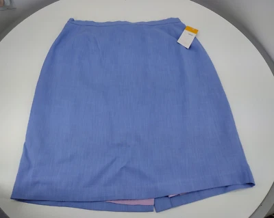 NUEVO CON ETIQUETAS Maggy London Mujer Falda Talla 22 Línea A Elástica Espalda Cintura Forrada EE. UU. Foto 1 de 4