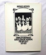 Prewar Germany Sohnlein Rheingold 1879-1929 Advertising Poster  Sparkling Wine/C