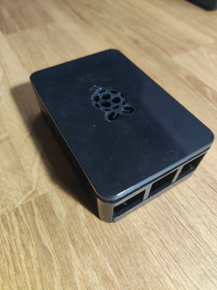 Raspberry Pi 3 Custodia Case Nero - Immagine 1 di 4