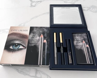 Estee Lauder Magic Smoky Smoldering Eyes Kit BURNT BLACK/COOL ASH - Image 1 of 2