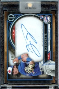 2020 Topps Tribute Bo Bichette /150 Auto Autograph RC Rookie Toronto Blue Jays - Picture 1 of 2