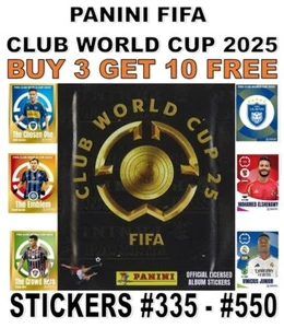 PANINI FIFA CLUB WORLD CUP 2025 STICKER COLLECTION #335 - #550 MAN CITY JUVENTUS - Picture 1 of 1