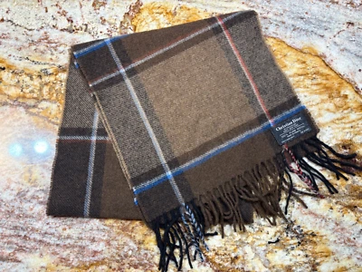 Christian Dior Monsieur 100% чисто шерсти шарф 52 «x 11,5» сделано во Франции - Изображение 1 из 4