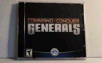 Command and Conquer Generals PC Video Game 2003 2 Disc Set EA NM with key - Image 1 of 4