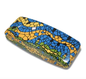 ACME Studio ANTONI GAUDI "Mosaic" Eye Glass Case Sunglass Case NEW - Picture 1 of 2