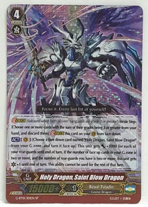 Cardfight Vanguard Holy Dragon, Saint Blow Dragon G-BT01/S01EN SP Royal Paladin - Picture 1 of 3