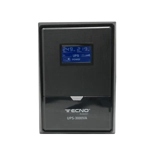 Unterbrechungsfreie Stromversorgung USV 3000 VA LCD Display 4 Steckdosen 4 Batterien 12 Volt 9A - Bild 1 von 5