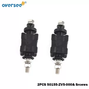 2 PIEZAS 50155-ZV5-000 Montaje Goma y Tornillo para Honda Fueraborda 4T BF 25-50HP - Imagen 1 de 7