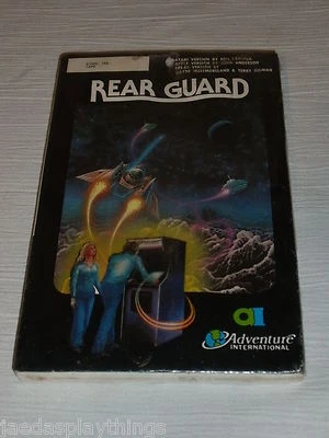 Sealed Copy Adventure International Atari 8 Bit REAR GUARD 16K Tape Data  - Image 1 of 3