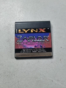 Zarlor Mercenary Atari Lynx 1990 Cart Only Authentic - Picture 1 of 4