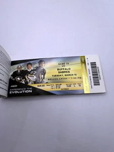 Pittsburgh Penguins 2006-07 TICKET STUB vs Buffalo Sabres 3-13-07 Game 35 - Picture 1 of 1