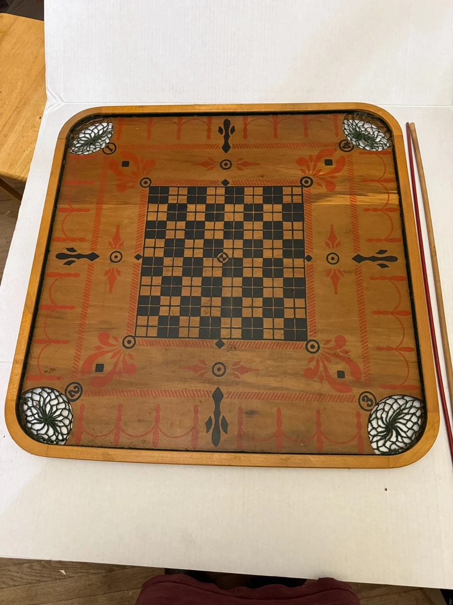キャロムボード Carrom Board Game 2 players Board Contemporary Manufacture Board