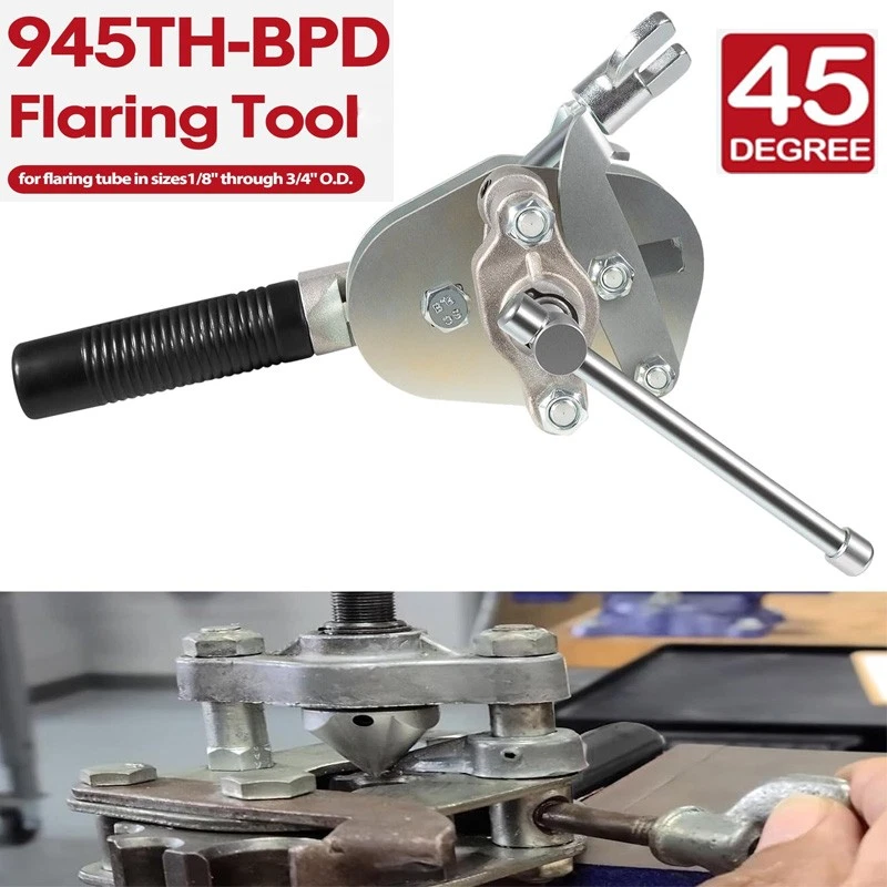 945TH-BPD 45° Manual Rotary Flaring Tool for Soft Metal Tubing Used With Copper - Photo 1/4