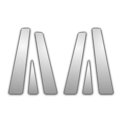 Fundas de poste de pilar cromadas 6 piezas para Volkswagen Touareg 03-10 Foto 1 de 4