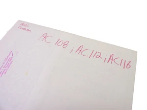 Audio Centron AC-108; AC-112; AC-116 Mixer 11-Sheets Schematics Set From MFR - Picture 1 of 2