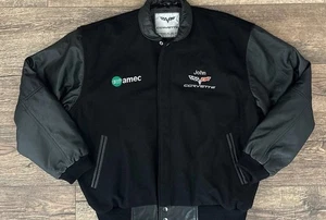 C6 CORVETTE VARSITY WOOL WITH LAMB SLEEVES JACKET Size Medium - Picture 1 of 3