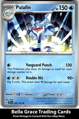 Palafin #049/162 SV05: Temporal Forces Pokemon Uncommon - Image 1 of 2