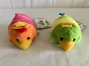 Japan Disney Tsum Tsum Panchito & Jose 3.5” Mini Plush Three Caballeros  NWT - Picture 1 of 7